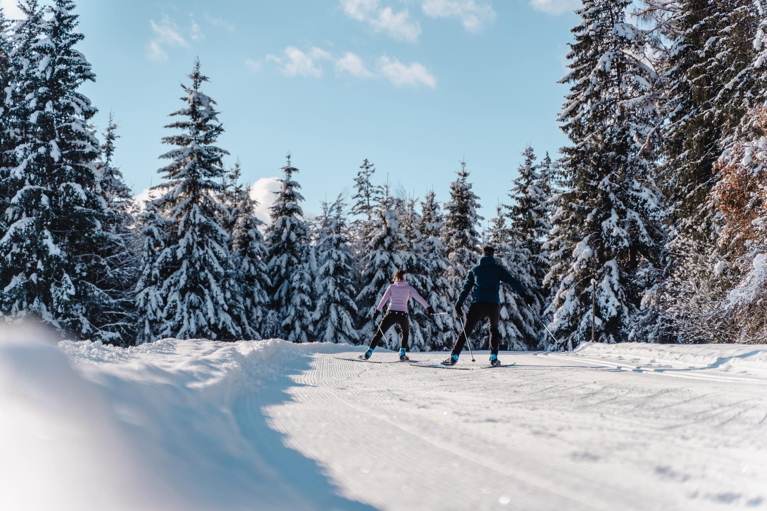 Langlaufen in Saalfelden Leogang