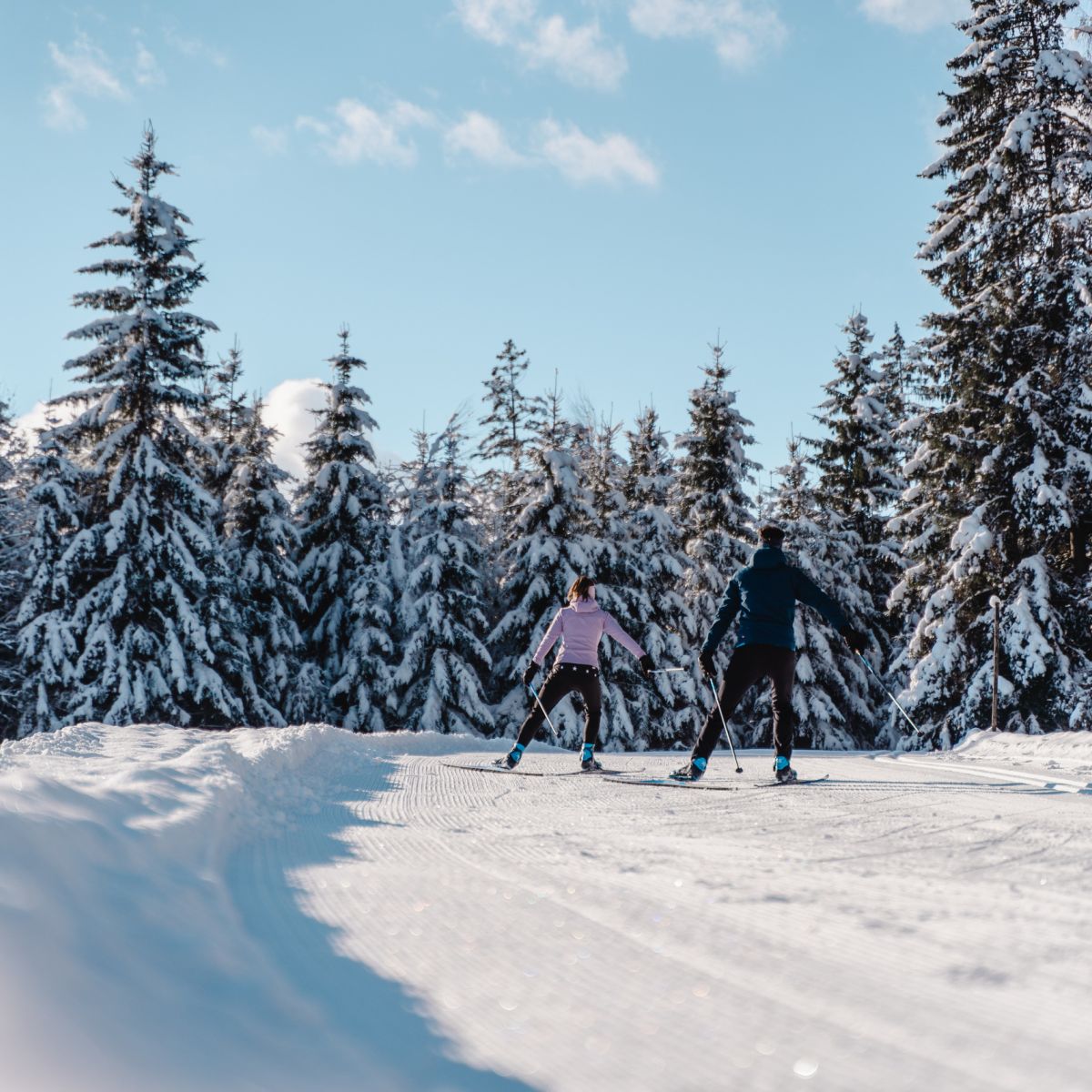 Langlaufen in Saalfelden Leogang