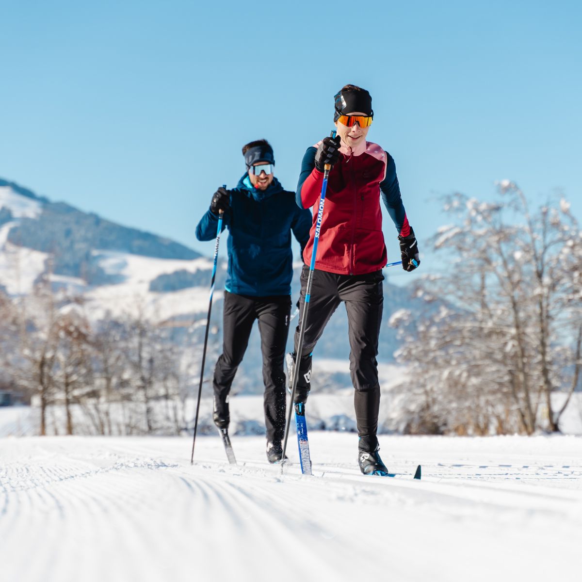 Langlaufen in Saalfelden Leogang