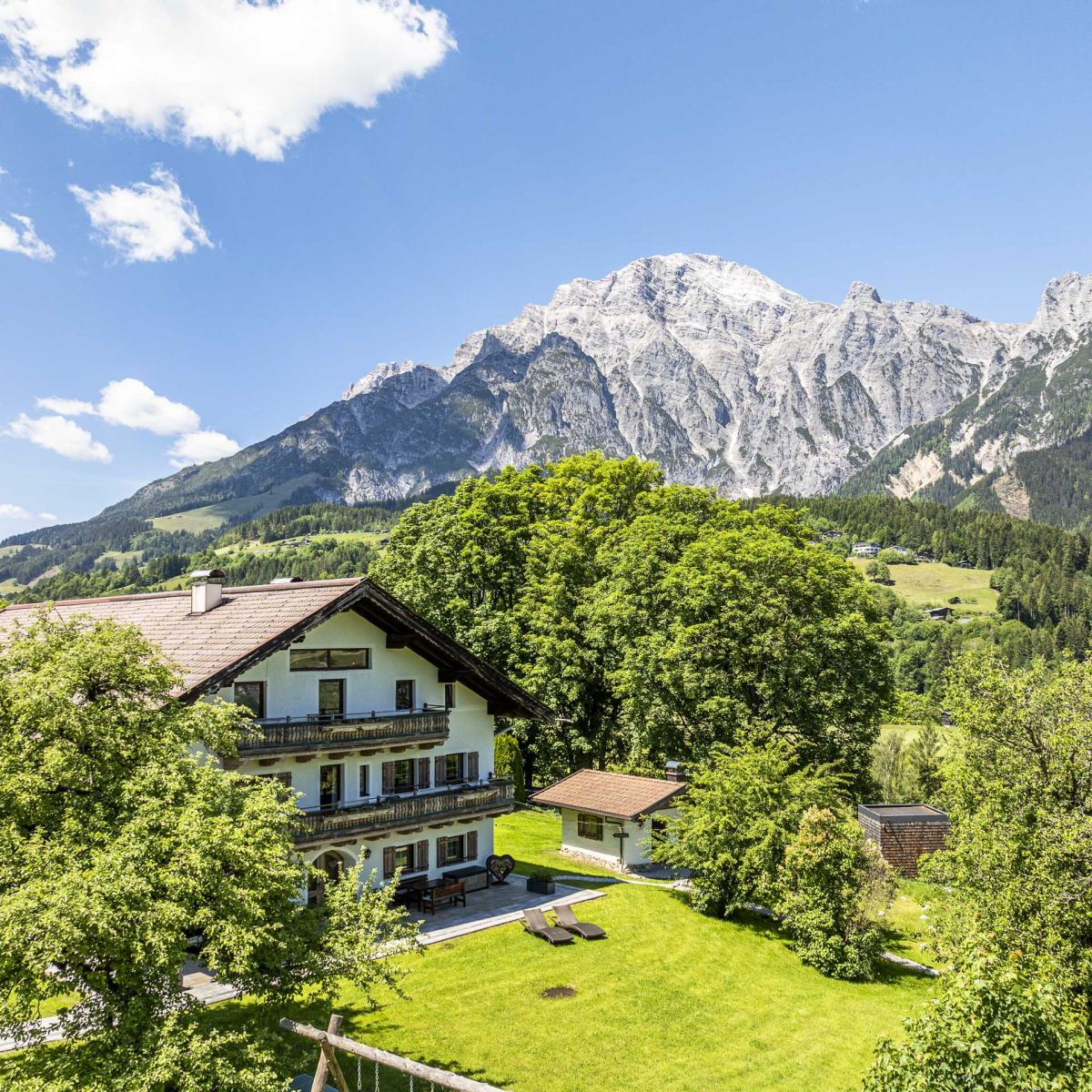 Spielwiese am Pöchtlhof in Leogang