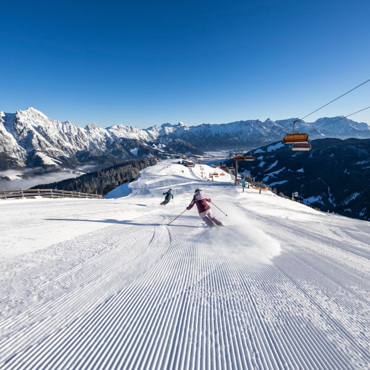 Skiurlaub im Skicircus Saalbach Hinterglemm Leogang Fieberbrunn
