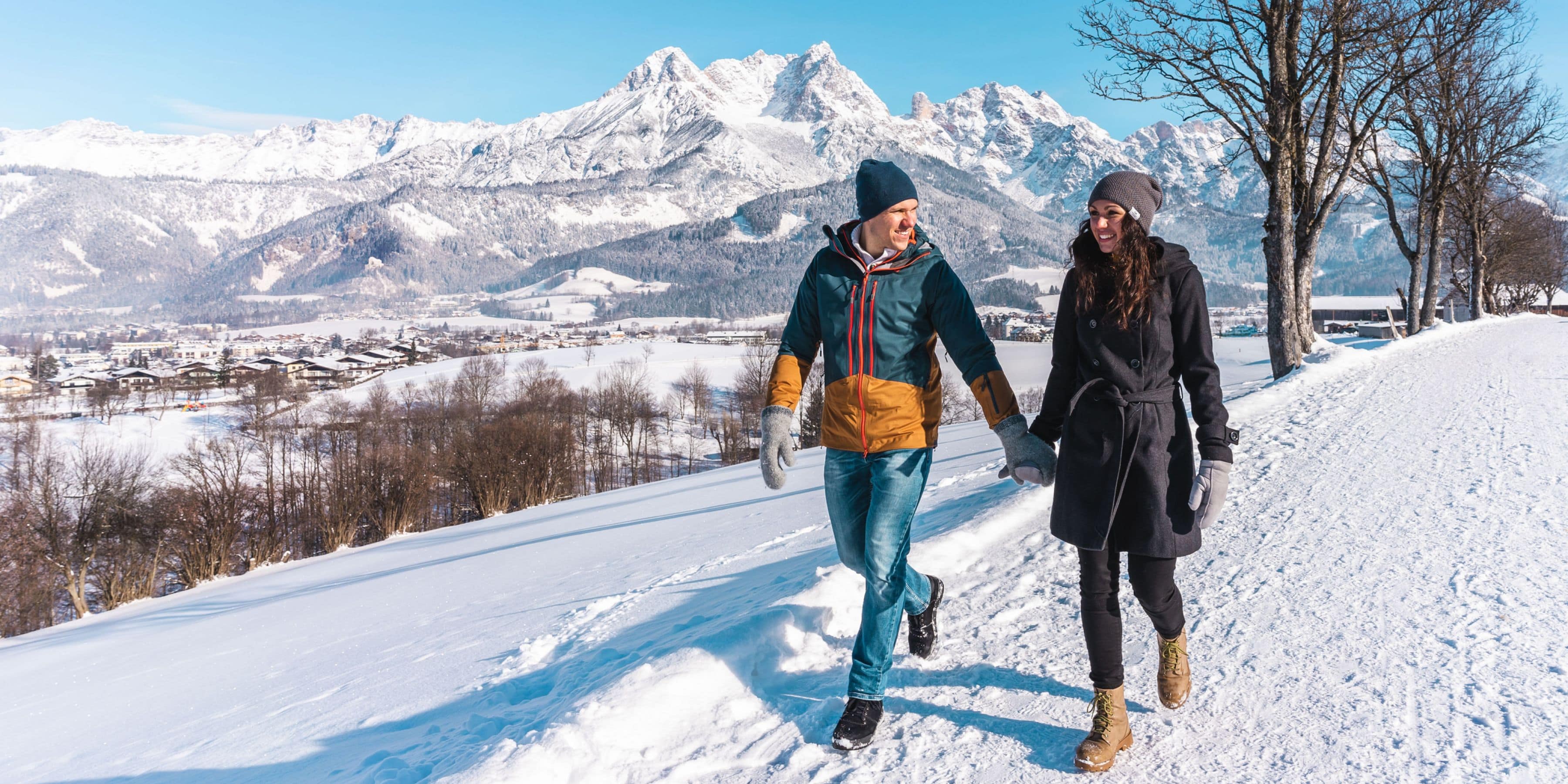 Winterwanderncmichaelgeissler 5 am Pöchtlhof in Leogang