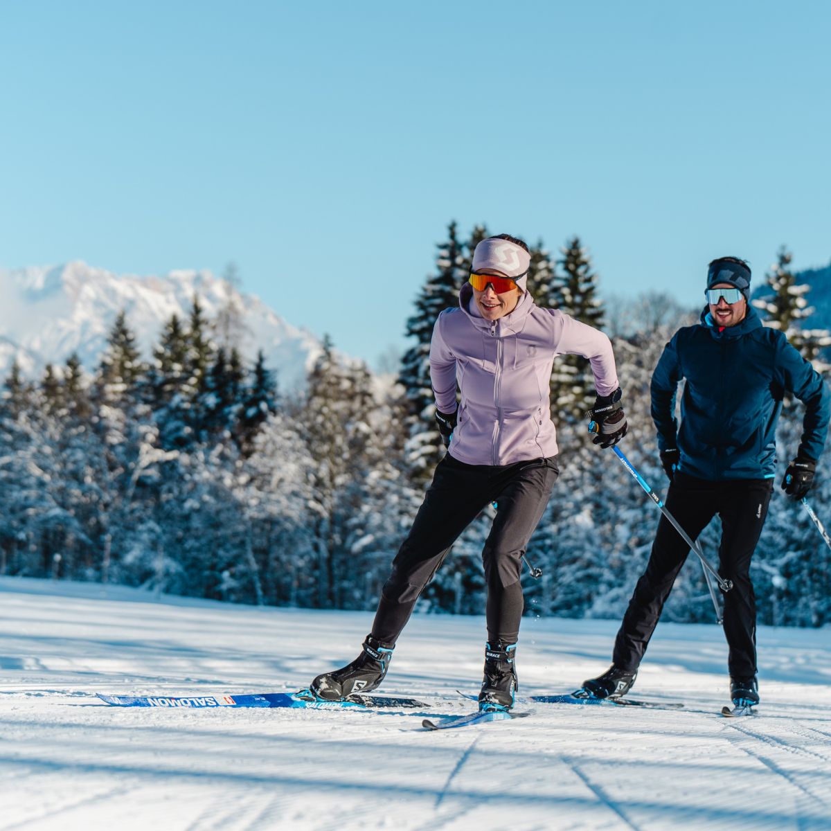 Langlaufen in Saalfelden Leogang